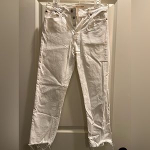 Levi’s wedgie straight Jean white
